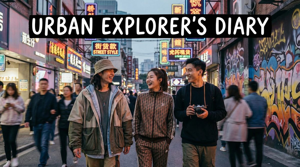 糖心Vlog 糖心Vlog | 生活视频分享：我的街头探索日记